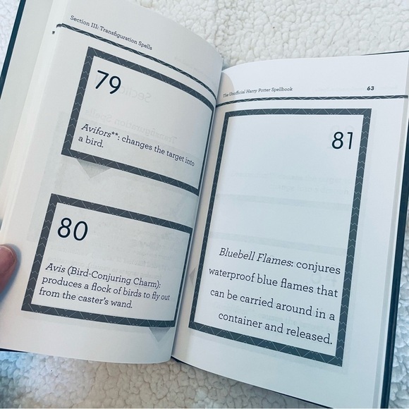 The Unofficial Harry Potter Spell Book - 2nd Edition -  Hardcover - Picture 7 of 10